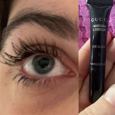 masca gucci|Gucci Mascara L'Obscur review .